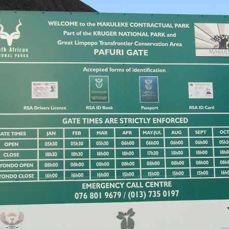 Pafuri Gate Guesthouse Mabiligwe Экстерьер фото